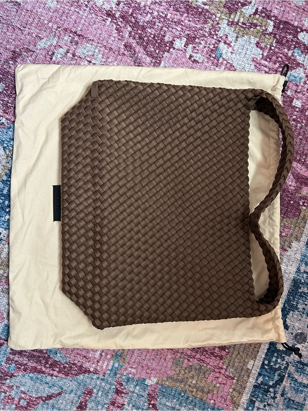 Naghedi Nomad medium Hobo in brown